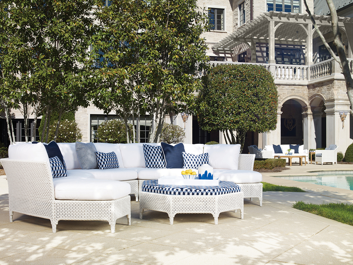 Tangier Outdoor Sectional by Century Furniture