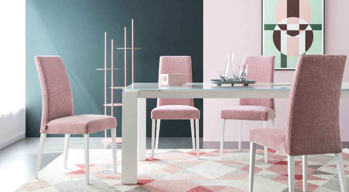 Calligaris Aida Dining Table Chairs