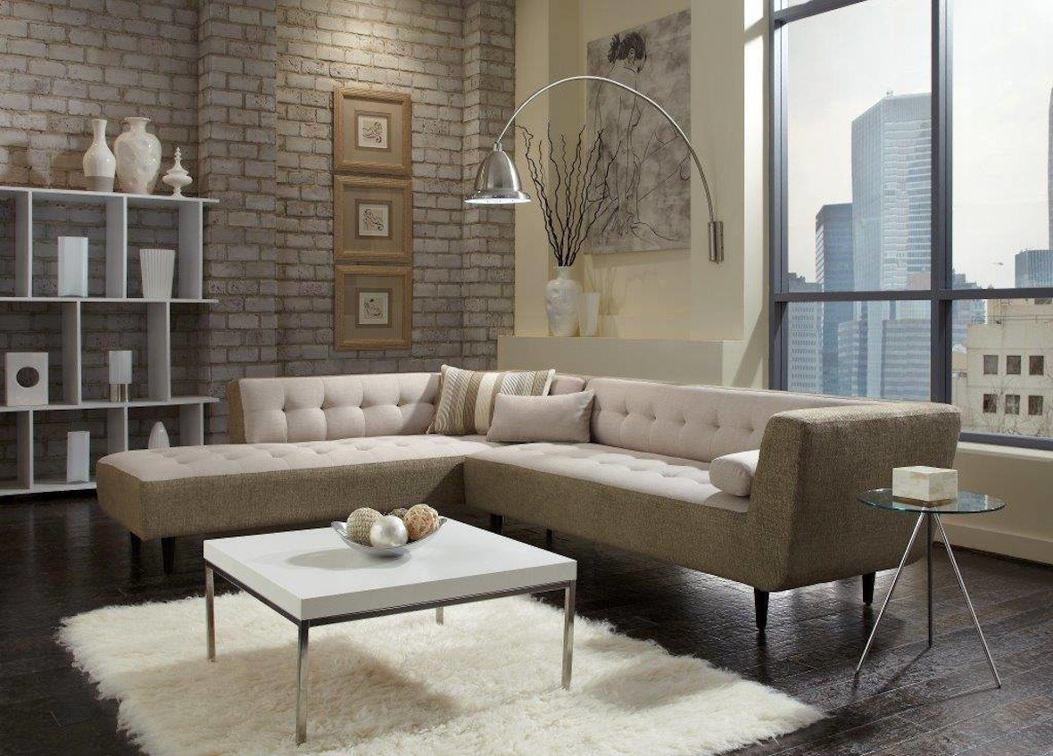 Comodo 2pc Sectional by Lazar Industries