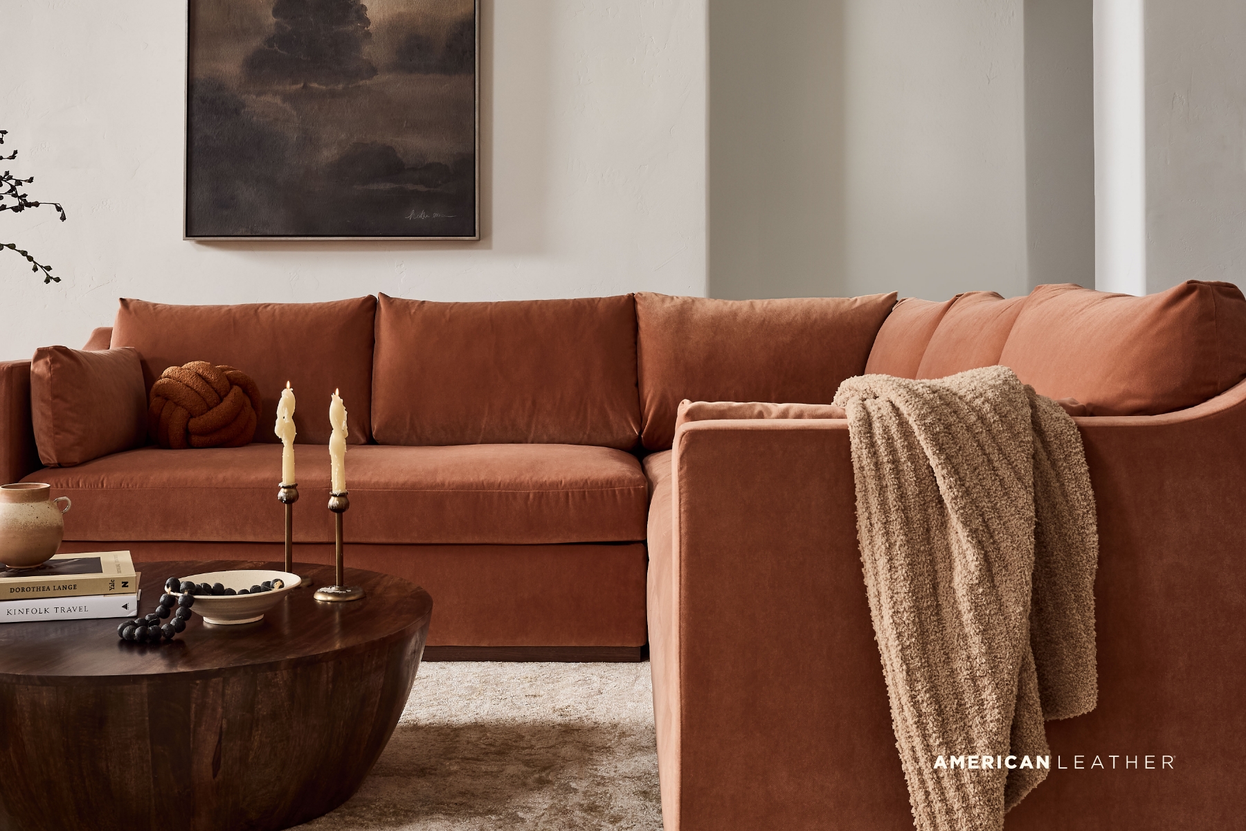 Take $100 off every $1000 you spend during the American Leather® Home for the Holidays Furniture Sale