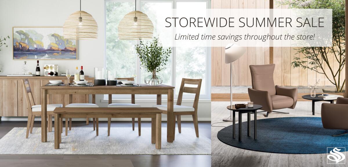 Summer Storewide Furniture Sale